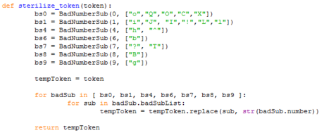 Python Routine for Cleaning Timecode