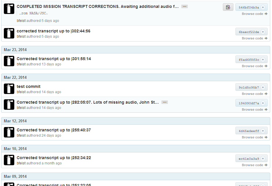 commits