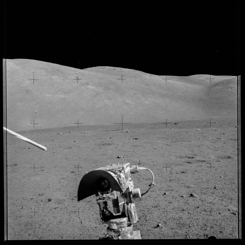 Actual photo taken by the crew of the same view as the 3D model above