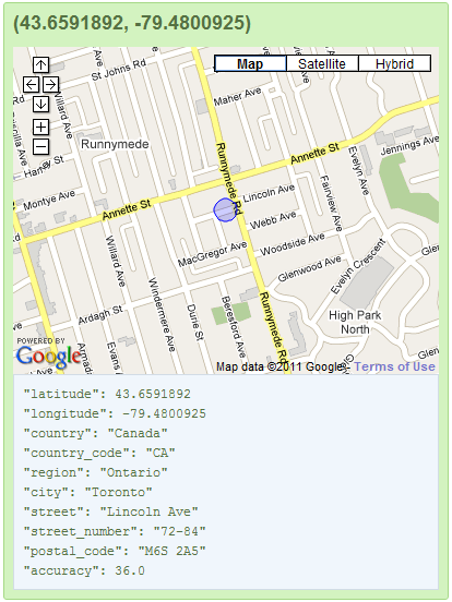 Google’s WiFi mapping system