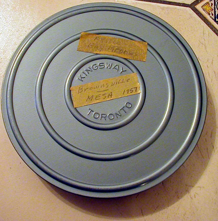 Closeup of Film Can