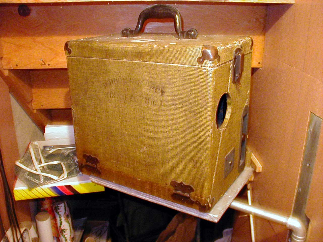 Projector Stored in Basement